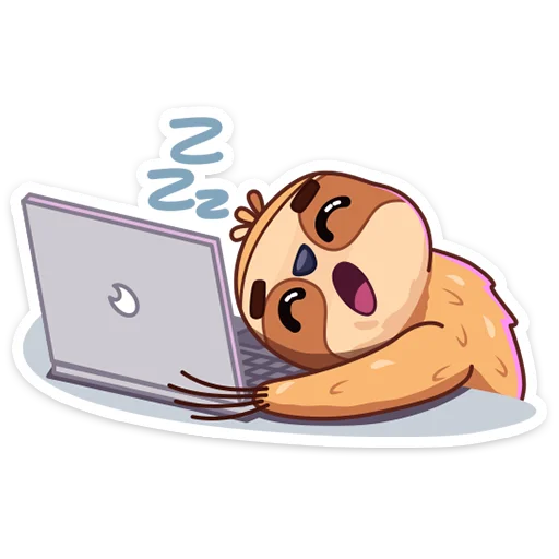 😴 Стикер «Lenny» для Telegram