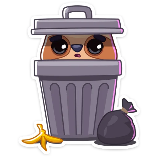 🗑 Стикер «Lenny» для Telegram