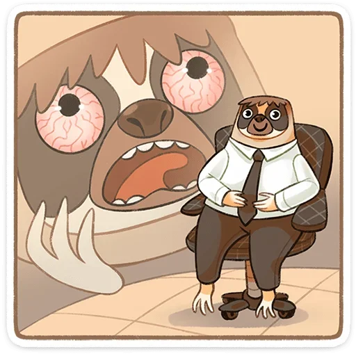 ☺ Стикер «Ленни» для Telegram