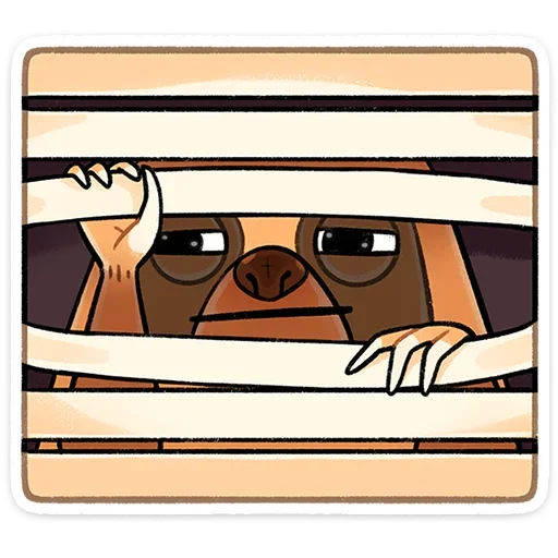 👀 Стикер «Ленни» для Telegram