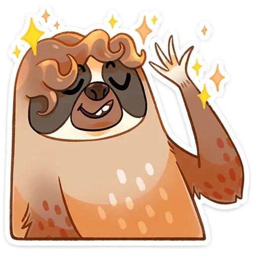☺ Стикер «Ленни» для Telegram