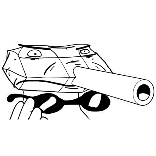 😮 Стикер «Leopard 2 Tank» для Telegram