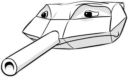 😔 Стикер «Leopard 2 Tank» для Telegram