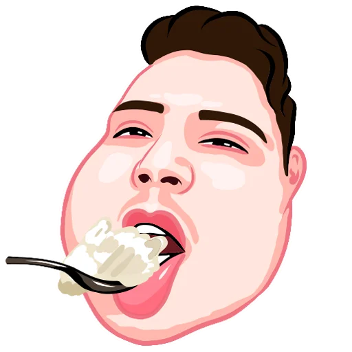 😋 Стикер «Leo totoro man unicorn» для Telegram