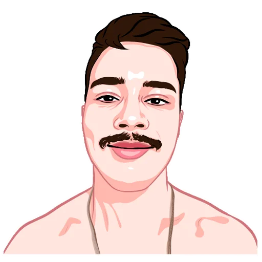 🥸 Стикер «Leo totoro man unicorn» для Telegram
