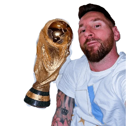 🇦🇷 Стикер «Leo messi» для Telegram