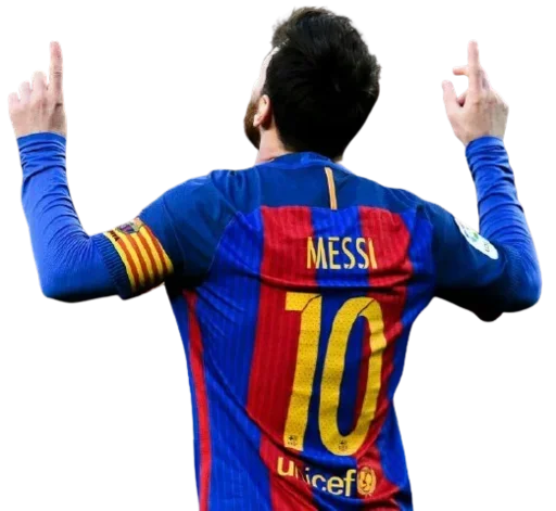 👆 Стикер «Leo messi» для Telegram