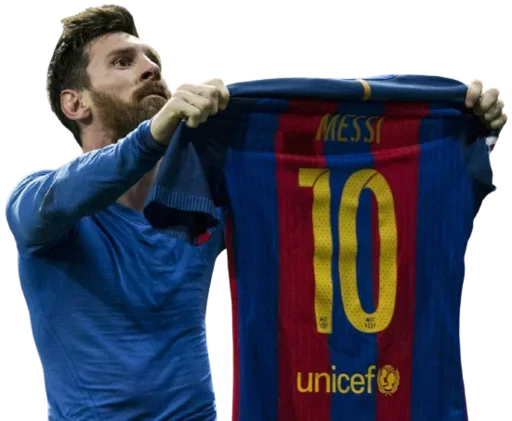 🔝 Стикер «Leo messi» для Telegram