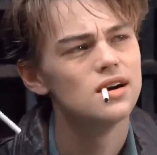 😒 Стикер «Leo Dicaprio 90s» для Telegram