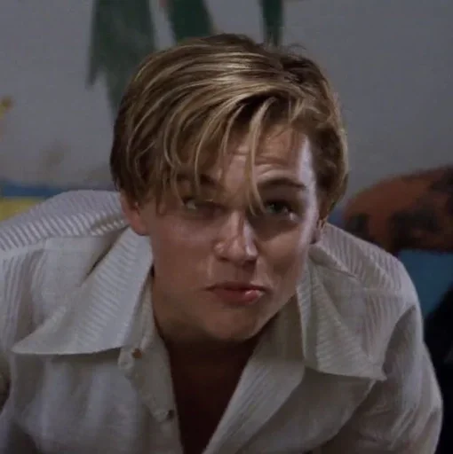 🙂 Стикер «Leo Dicaprio 90s» для Telegram