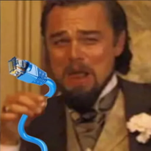 😂 Стикер «LeoYouBasterd» для Telegram