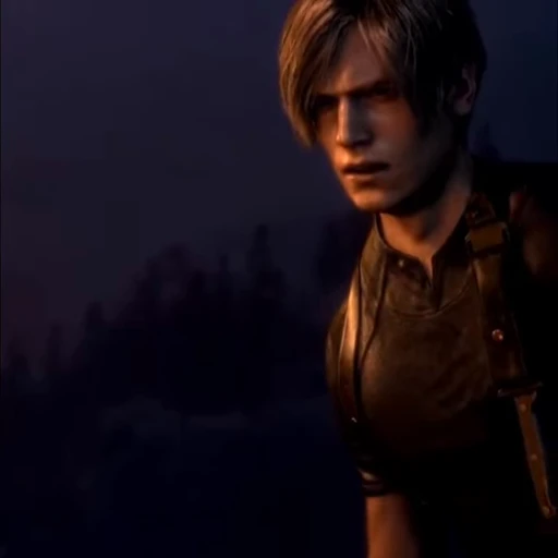 ☂ Стикер «Leon Kennedy RE4 remake&;» для Telegram