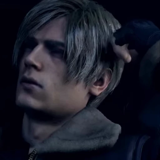 ☂ Стикер «Leon Kennedy RE4 remake&;» для Telegram