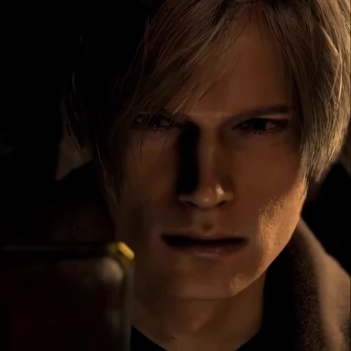 ☂ Стикер «Leon Kennedy RE4 remake&;» для Telegram