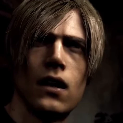 ☂ Стикер «Leon Kennedy RE4 remake&;» для Telegram