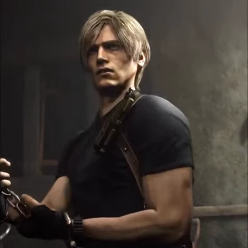 ☂ Стикер «Leon Kennedy RE4 remake&;» для Telegram