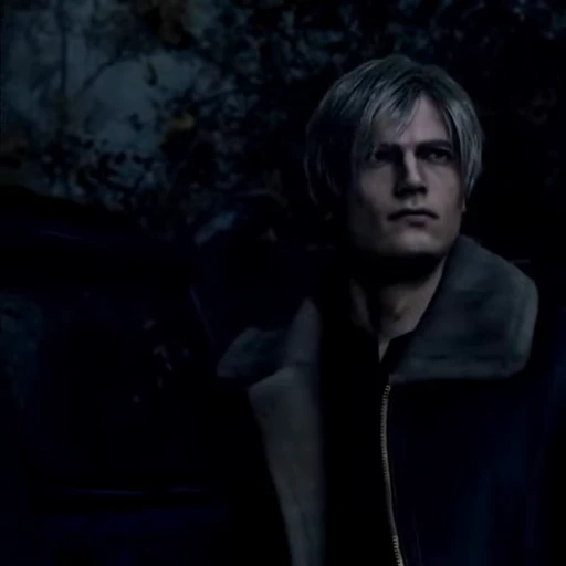 ☂ Стикер «Leon Kennedy RE4 remake&;» для Telegram