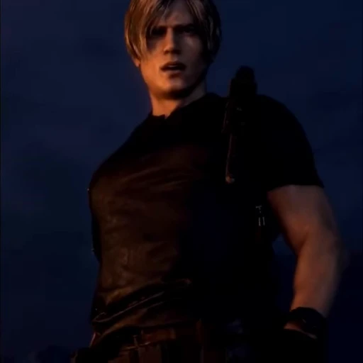 ☂ Стикер «Leon Kennedy RE4 remake&;» для Telegram