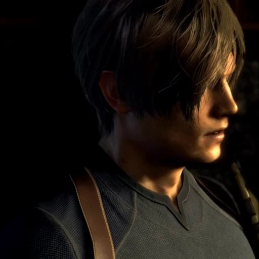 ☂ Стикер «Leon Kennedy RE4 remake&;» для Telegram