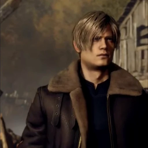 ☂ Стикер «Leon Kennedy RE4 remake&;» для Telegram