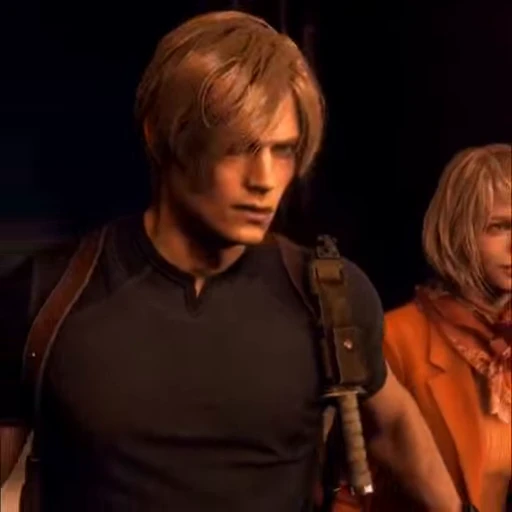 ☂ Стикер «Leon Kennedy RE4 remake&;» для Telegram