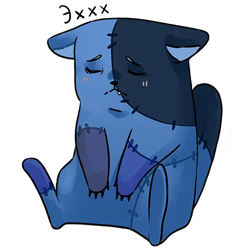 😞 Стикер «КОТ ЛЕОНАРД» для Telegram