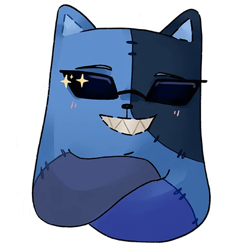 😎 Стикер «КОТ ЛЕОНАРД» для Telegram