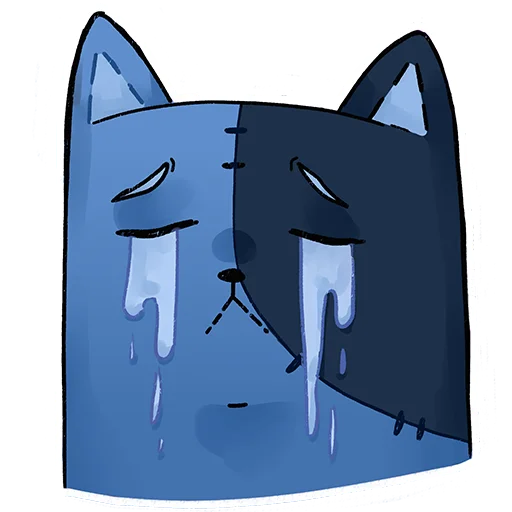 😭 Стикер «КОТ ЛЕОНАРД» для Telegram
