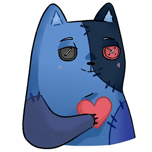 🥰 Стикер «КОТ ЛЕОНАРД» для Telegram