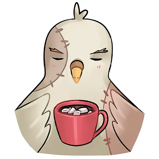 🦉 Стикер «КОТ ЛЕОНАРД» для Telegram