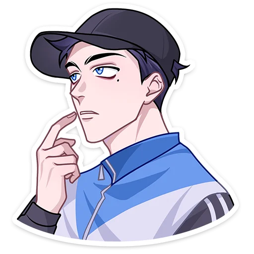 🤔 Стикер «Лёня» для Telegram