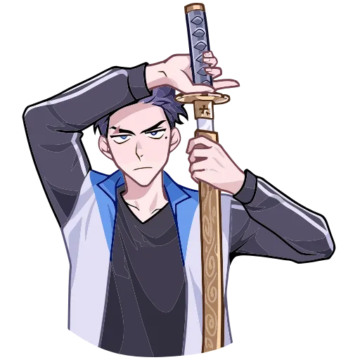 🗡 Эмодзи «Лёня» для Telegram