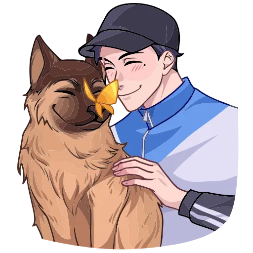 🦋 Эмодзи «Лёня» для Telegram