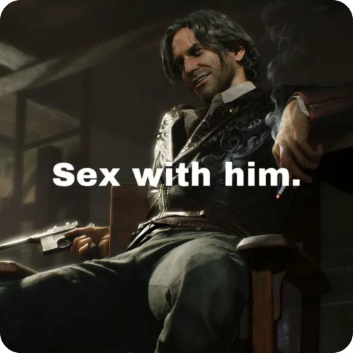 😵 Стикер «Leon Kennedy» для Telegram
