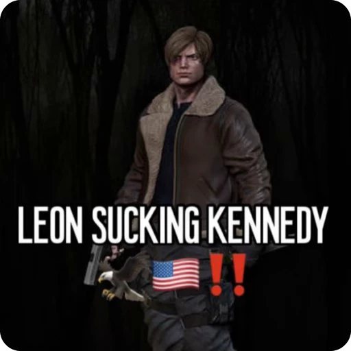 🦅 Стикер «Leon Kennedy» для Telegram