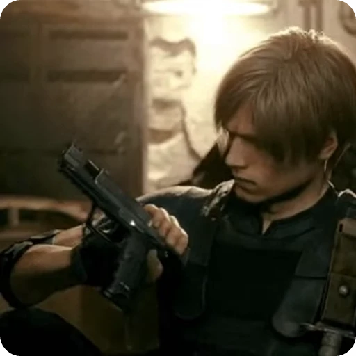 🔫 Стикер «Leon Kennedy» для Telegram