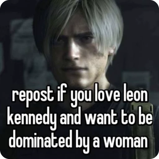 🥴 Стикер «Leon Kennedy» для Telegram