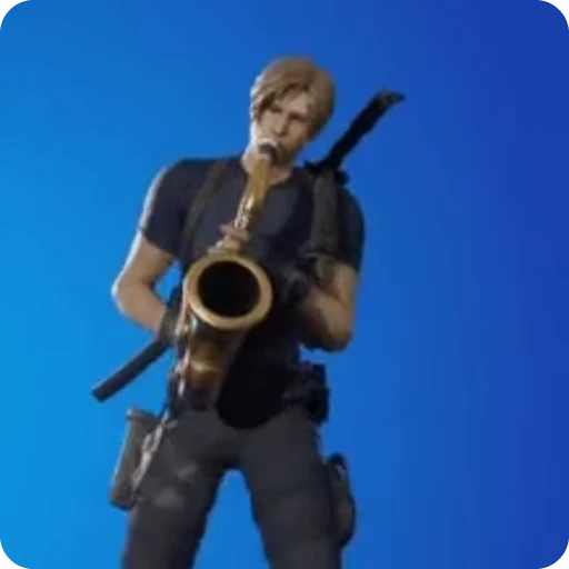 🎷 Стикер «Leon Kennedy» для Telegram