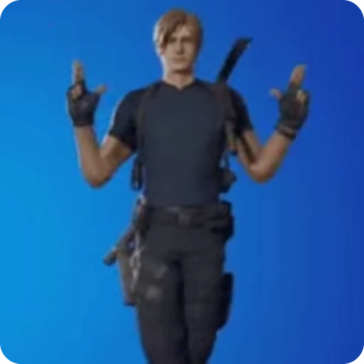 🔫 Стикер «Leon Kennedy» для Telegram
