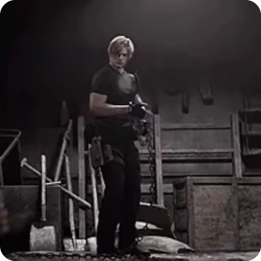 😠 Стикер «Leon Kennedy» для Telegram