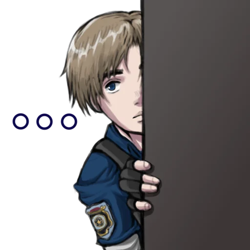 👁 Стикер «Leon S. Kennedy» для Telegram