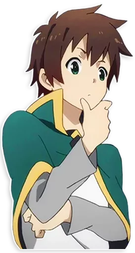 🤔 Стикер «lepaAnime1» для Telegram