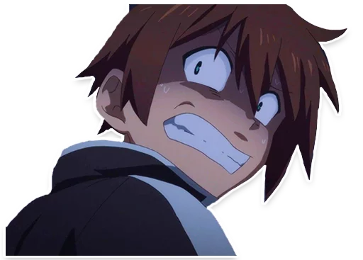 😨 Стикер «lepaAnime1» для Telegram