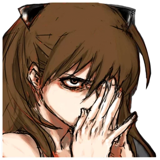 😡 Стикер «lepaAnime2» для Telegram