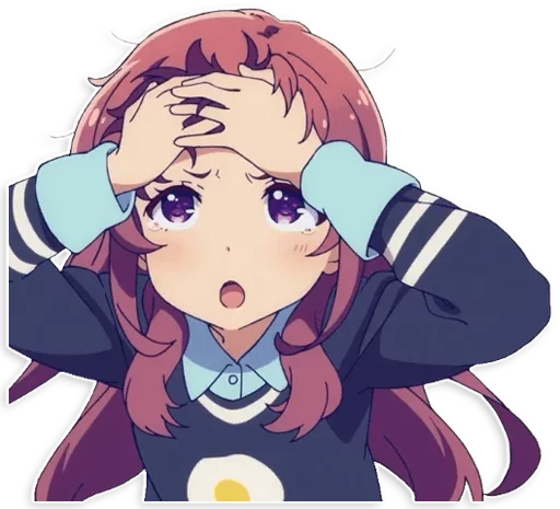 😦 Стикер «lepaAnime2» для Telegram