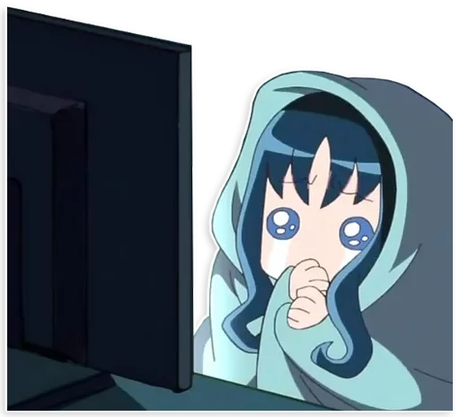 😭 Стикер «lepaAnime2» для Telegram