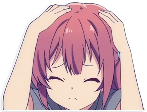 😣 Стикер «lepaAnime2» для Telegram