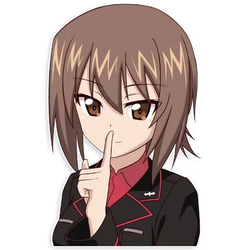 🤐 Стикер «lepaAnime2» для Telegram