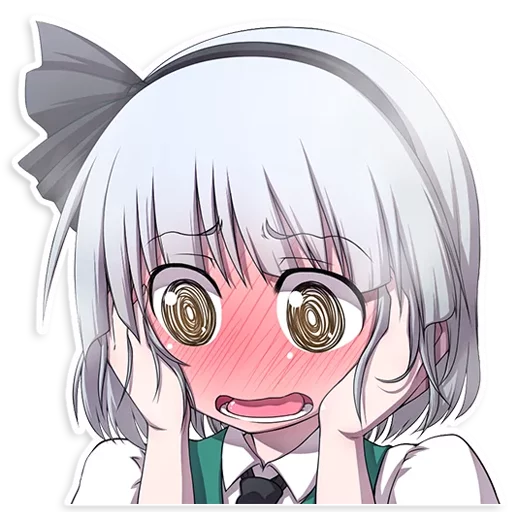 😨 Стикер «lepaAnime2» для Telegram