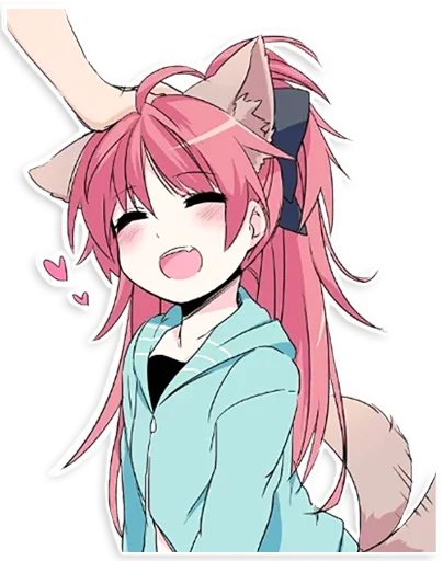 😋 Стикер «lepaAnime2» для Telegram